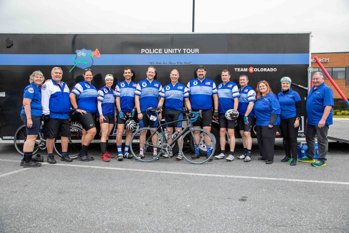 WestminsterPD's tweet photo. I chose to ride for Gordon because he was a bike rider himself, the close connection between Westminster &amp; @ArvadaPolice and the true tragedy of his death - Officer Adam Lanning. #belikegordon #findthegoodineveryday #policeweek #nationalmemorial https://t.co/eZmoB3UGpM