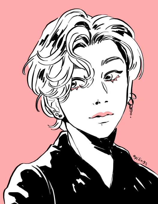 jungkook inks #btsfanart 