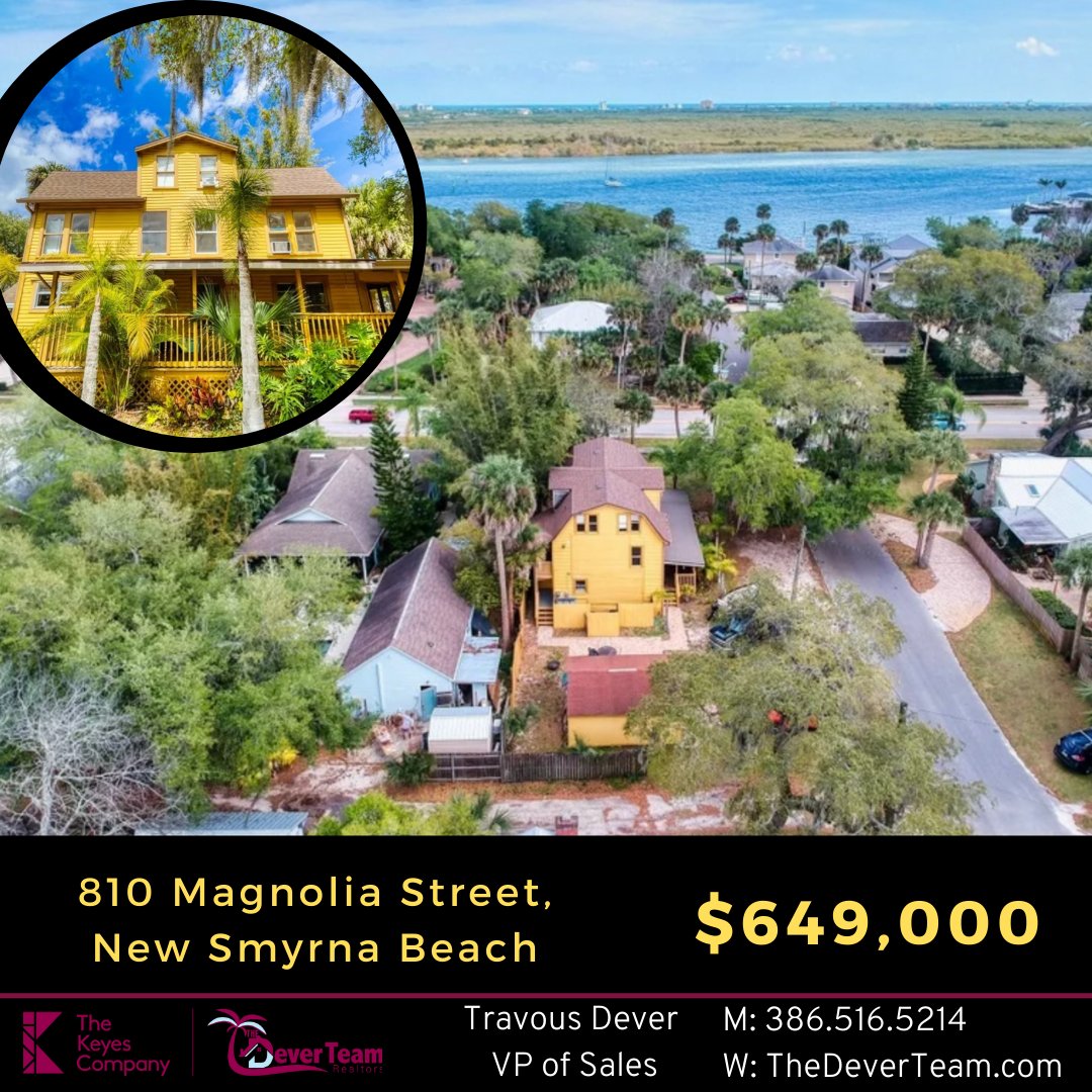 nsbrealtor's tweet photo. Let our team help you find the home that's fits your lifestyle! Call The Dever Team 386-516-5214
#nsbhomes
#floridarealestate
#thedeverteam
# https://t.co/z9RSP1lNSY