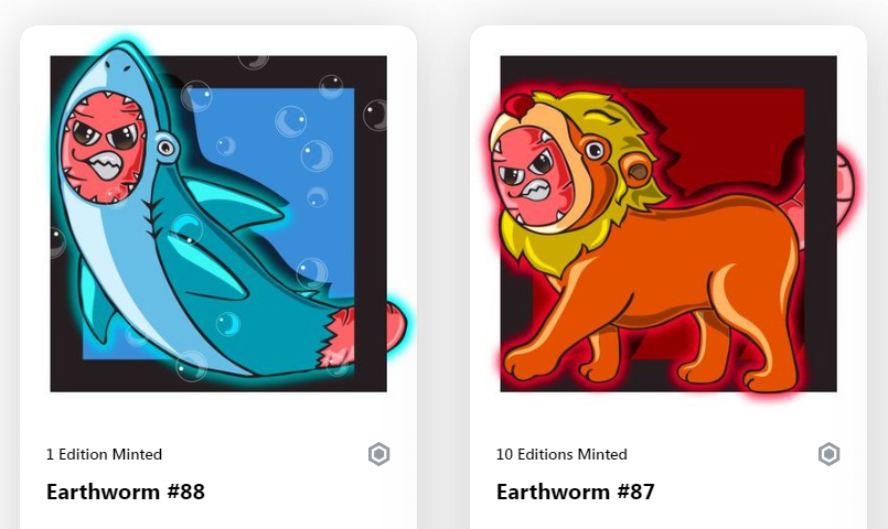 🪱New Drop Misbehave Earthworm🪱
Earthworms want to be animals.
⬇️
crypto.com/nft/collection…
⬇️
crypto.com/nft/collection…
⬇️
crypto.com/nft/collection…

#NFT #NFTTHAILAND #Cryptocom