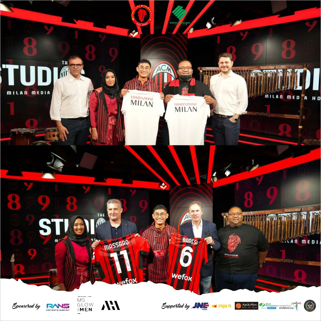 #Angklungincasamilan

Saat yang dinanti pun tiba, kami disambut dengan hangat langsung oleh Peter Morgan, Direktur Marketing dan CRM Milan. Kejutan diberikan oleh manajemen kepada kami, 2 legenda hidup klub yang juga menjabat sebagai duta Klub,