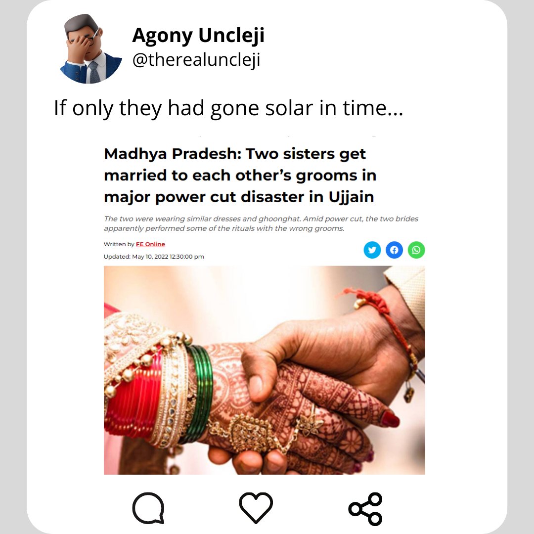 ArthaEnergy's tweet photo. A little too late, a little too gone, no!

#RealityCheck #IfYouKnowYouKnow #renewableenergy #SOLAR #Sustainable #AER https://t.co/cDSTazJJqZ