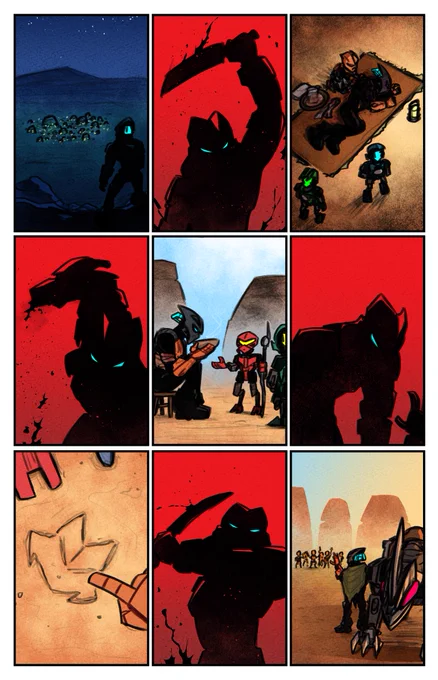 https://t.co/w3Oyxzv6tS
#bionicle #comics 