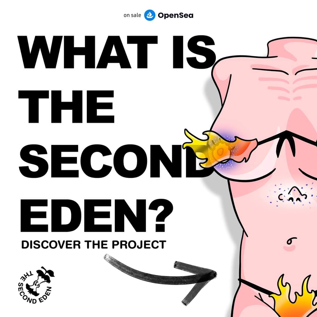 thesecondeden's tweet photo. @ArtvisionNFT This project promote equality and beauty of all of us 🍎🔥 we are listed on Opensea. FLOOR PRICE 0.1 ETH ✅ #NFT

1️⃣ RELEASE 80 NFT
2️⃣ RELEASE 20 NFT
3️⃣ RELEASE: “ADAM AND EVE”
4️⃣ HUMANS MEET
5️⃣ NEW PROJECT: "THE FIRST GENERATION"

https://t.co/dAKV1WB6PI https://t.co/Ez3fZJ1ERd