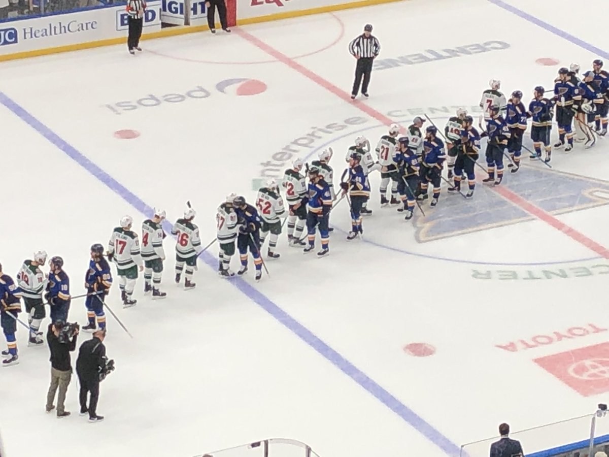 HamboneSTL's tweet photo. On to round two! #stlblues #StanleyCup https://t.co/ru7qsSvot5