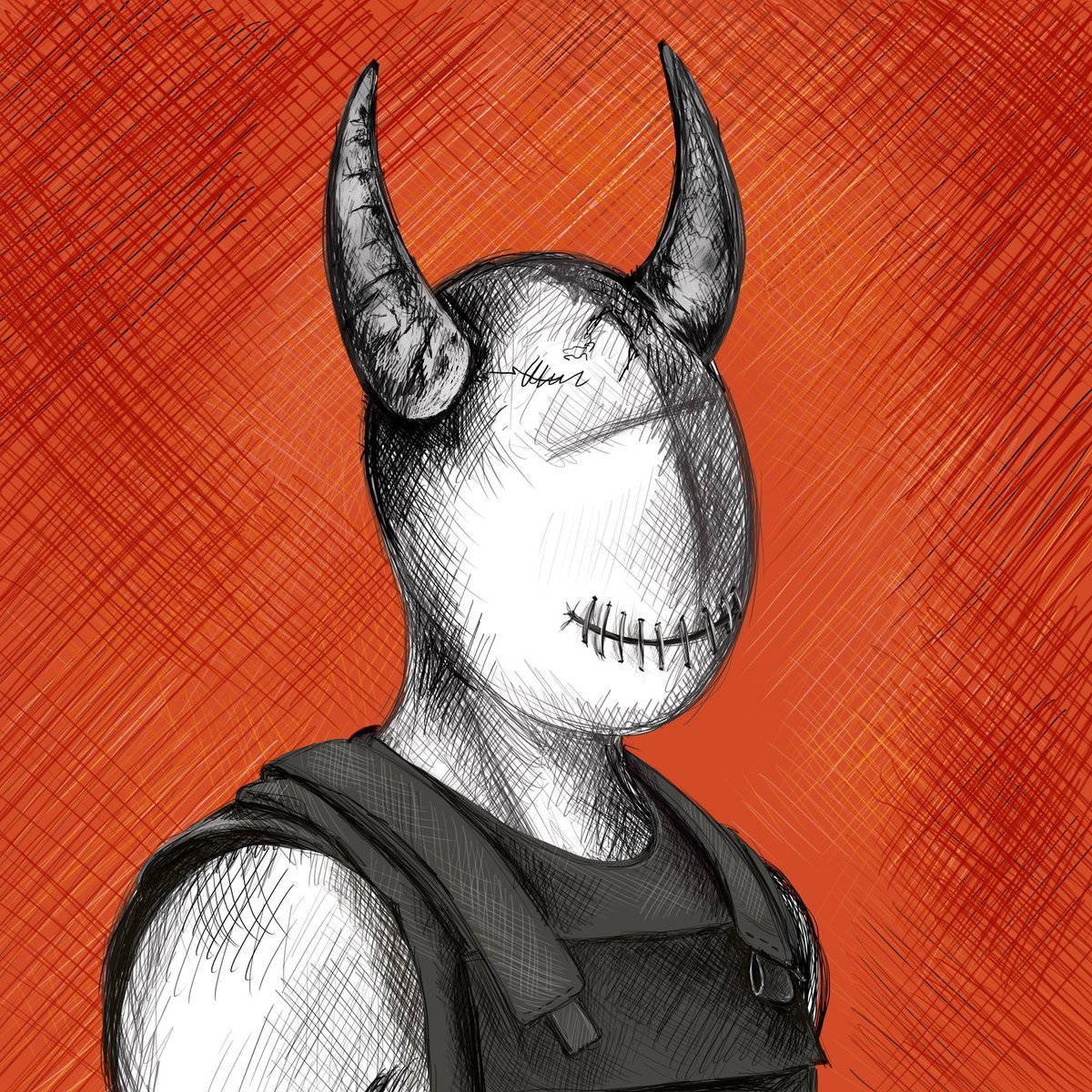 DynaFalcon's tweet photo. Upcoming commission goes to @ImmortalReapa. Pretty happy with how the details came out on the attributes 🤌 Ive been waiting to have a crack at the horn attribute 🔥 Good Luck ✍️ https://t.co/jjvcQ5jPYz