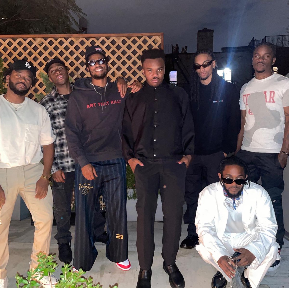 Jahaansweet's tweet photo. “Mr. Morale &amp; The Big Steppers” ! Truly blessed to be apart of “N95” and “Silent Hill”. Grateful for my brother @boi1da for bringing me in and thankful for the relationship built with Kendrick and EVERYONE involved ! ❤️ https://t.co/qMIQJtHQCn