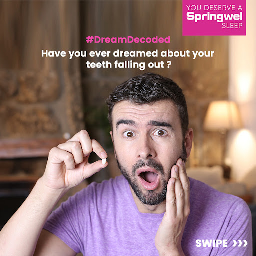 springwel's tweet photo. Yet another dream decoded by us !
#DreamDecoded Comment down below what's the weirdest dream, you have ever seen.

#springwel #springwelmattress #dreams #dreamcatcher #dreaming #comfortablesleep #peacefulsleep #positivedreams #teethfalling #selfcare https://t.co/rk4MSMLVeJ