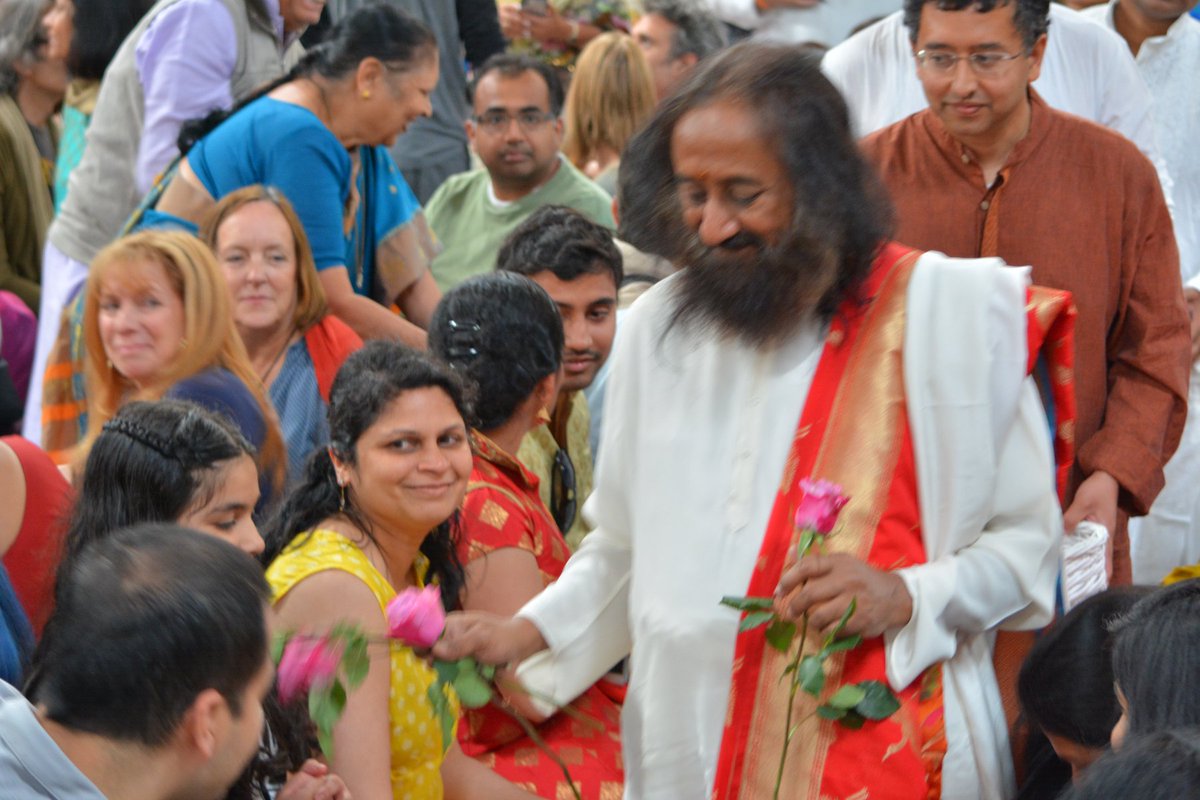 blue108's tweet photo. I have had a great time for so many years in Art of Living  with many programs, events, people, celebrations, #journey with #guru  #ThankYouGurudev #HappyBirthdayGurudev ⁦@SriSri https://t.co/pg4me0hYif