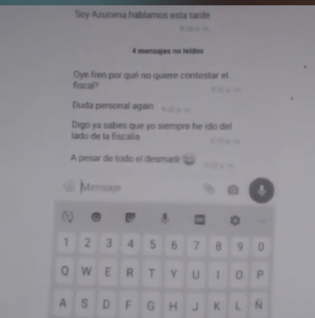 ivobich08's tweet photo. @azucenau eres una CORRUPTA Vendida Y ENCIMA ESTUPIDA que mandas una conversacion al Papa de #debhani exigimos tu renuncia RT. #azucenacorrupta https://t.co/ogDEPFHqGy