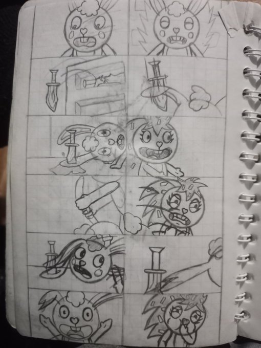 Buenas  Estaba revisando mi libreta de dibujos antiguos y me encontr&eacute; con esto, al principio cuando abr&iacute;<a href="/tag/htf"class="tags"><span>#htf</span></a>