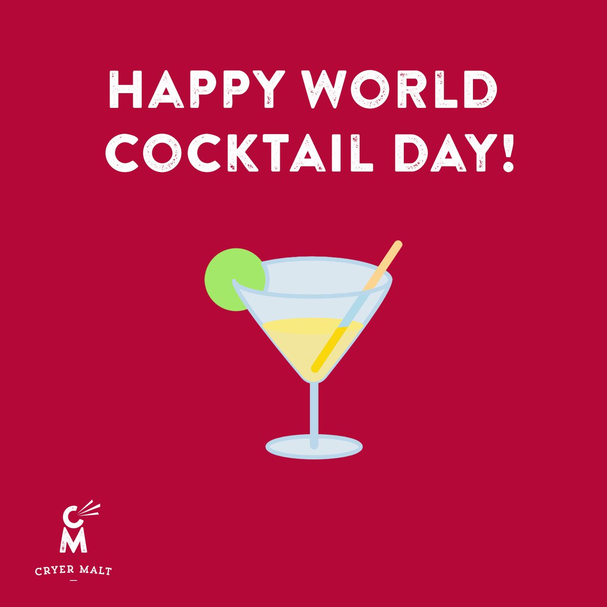 Happy world cocktail day!

You can't have an amazing cocktail without the finest spirits and we proudly supply distillers with the best ingredients from the worlds most prestigious producers.

#cryermalt #worldcocktailday #spirits #malt #maltitup #grain  #beer #brew #cocktail