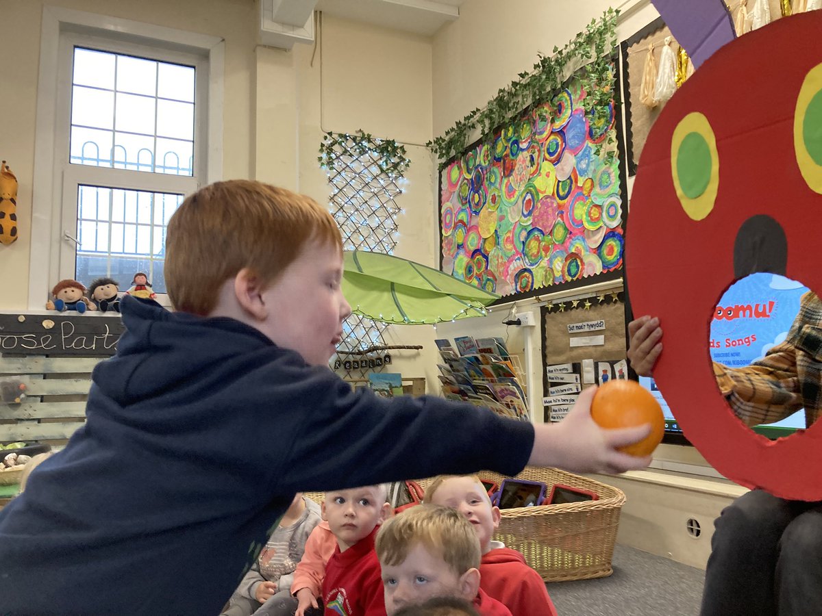 BubsyTownhill's tweet photo. Feeding The Hungry Caterpillar! Nursery have loved this week and the learning has taken us so many places! From food sorting to growth mindset talking 🤩 #tcs4purposes #tcsnursery #tcsllc #tcshw https://t.co/tLpA6zdGTN