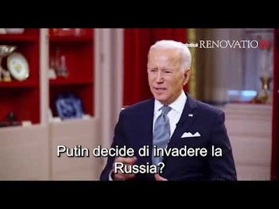 viaggrego's tweet photo. #Biden ne #spara un'#altra delle sue: dice di "aver #Armato la #Russia prima che la #Russia attaccasse" ! (Solo un po’ #confuso o ormai con #testa non c'e' piu)? (#VIDEO)! https://t.co/MWXHfJ4R59 https://t.co/BT5p5hVusD
