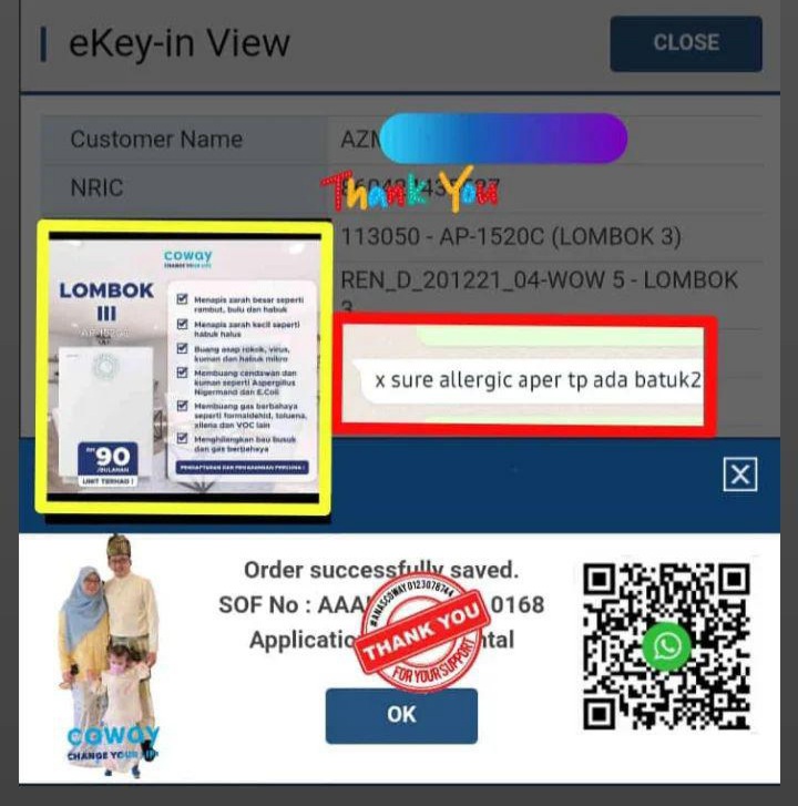 🇲🇾Anas Agent Coway🇲🇾 tweet media