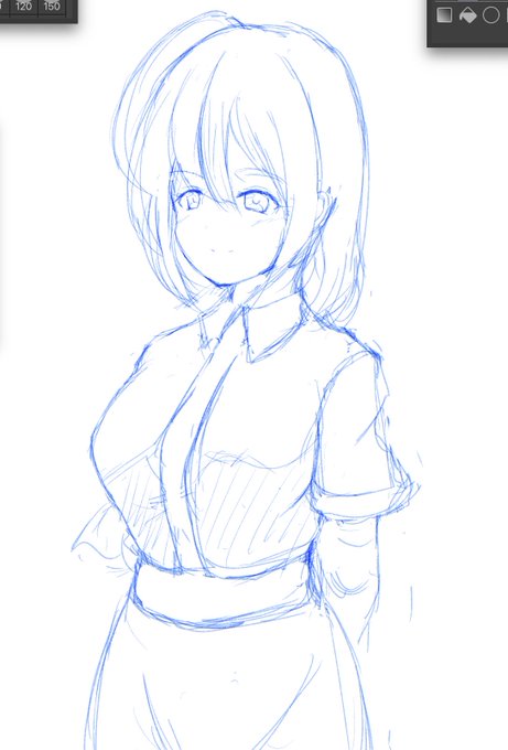 描かんと上手くならんでよ。 