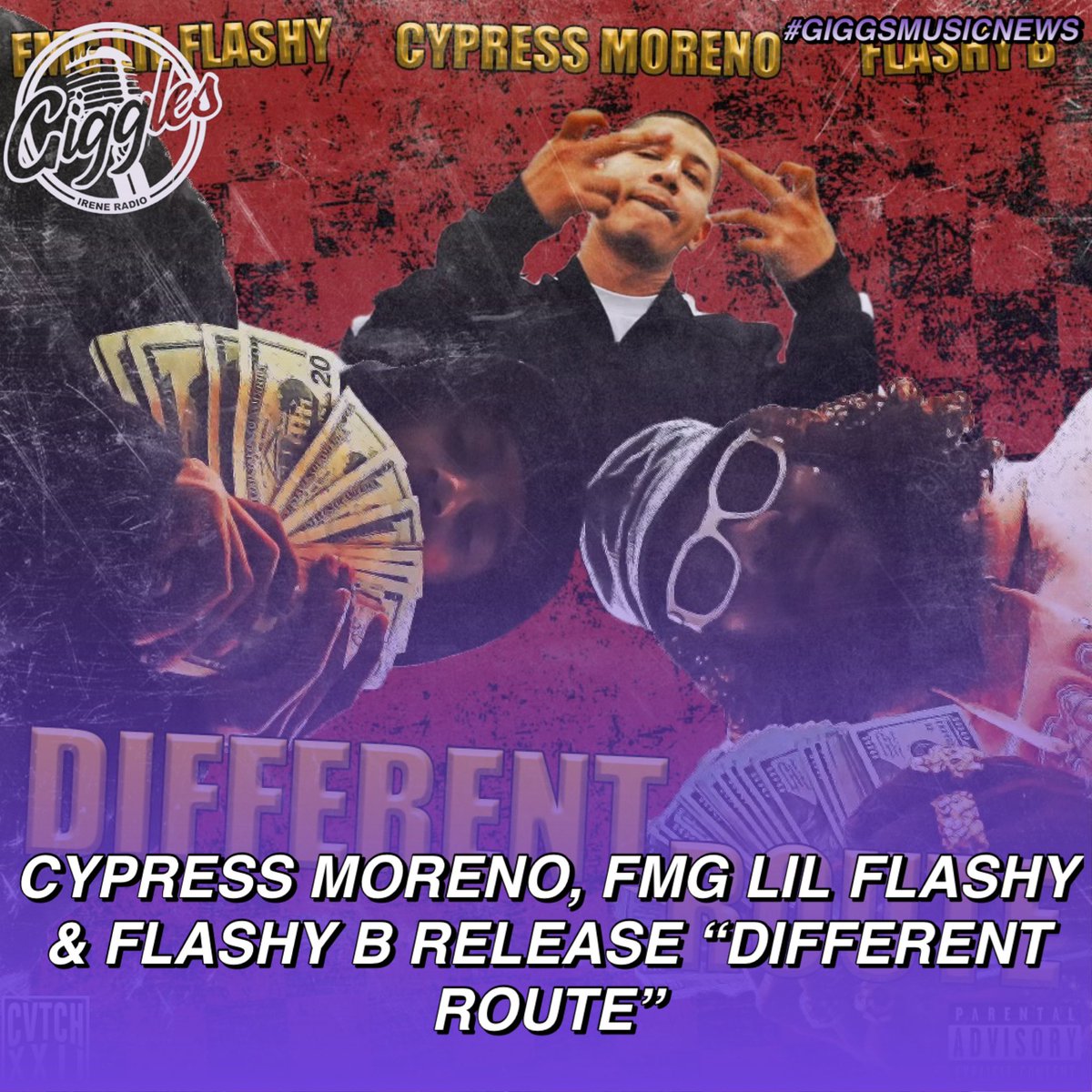 GiggsIreneRadio's tweet photo. New visual &amp; single from @CypressMoreno @fmglilflashy &amp; @therealflashyb OUT NOW!

📹: https://t.co/JwUYdE14h4 https://t.co/HwZiDnPn5c