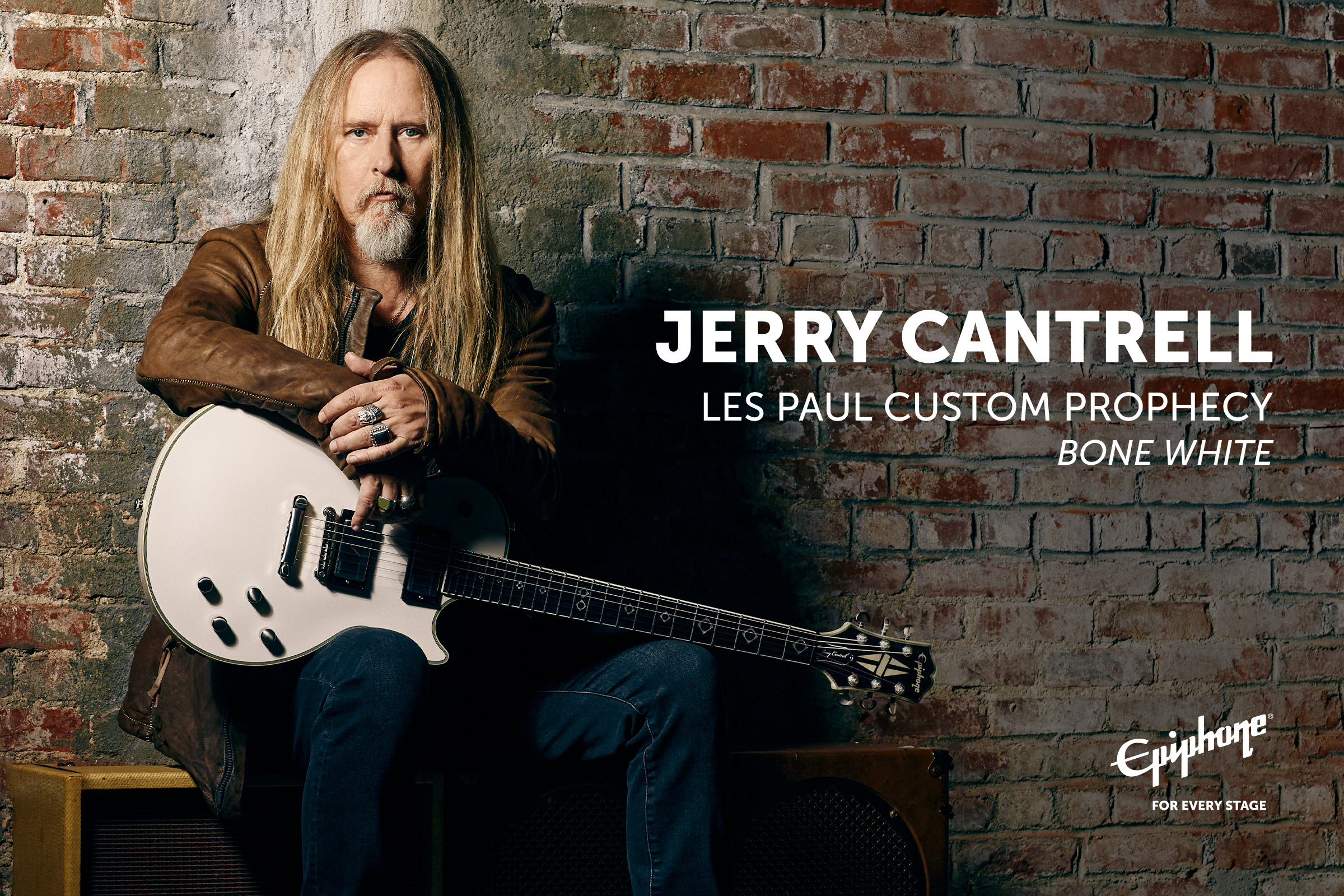 ギブソン ジャパン エピフォンから アリス イン チェインズのギタリスト ジェリー カントレルの最新シグネチャー モデル Jerry Cantrell Wino Les Paul Custom Jerry Cantrell Prophecy Les Paul Custom の2機種がリリース 詳細は最新