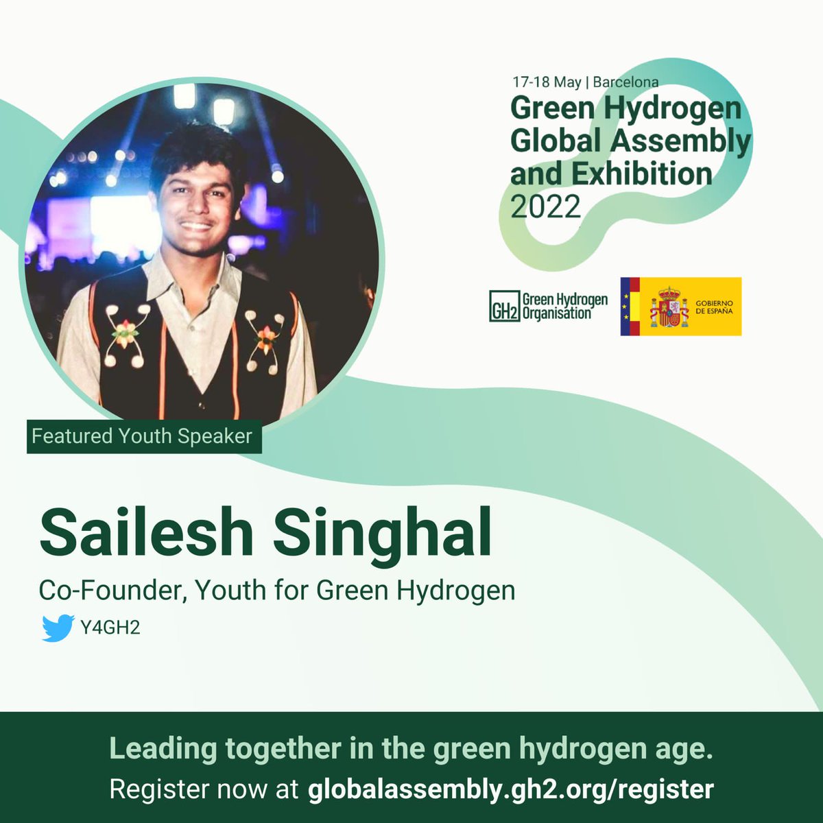 shrikantghising's tweet photo. Moving towards a making this world a better place by bringing about #Youtvolution from #Bharat @Youth2047 to lead the #GreenHydrogen @Youth4GH2 revolution as a sustainable source of energy ! https://t.co/KtZt6UZiGx
