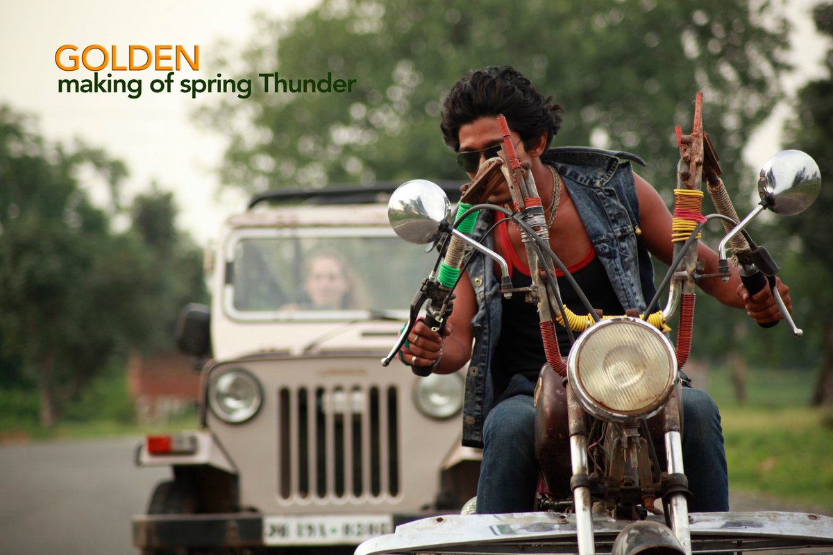SriramDalton's tweet photo. #Golden ЁЯОе making of #Spring_Thunder https://t.co/iW2x2HCDzh