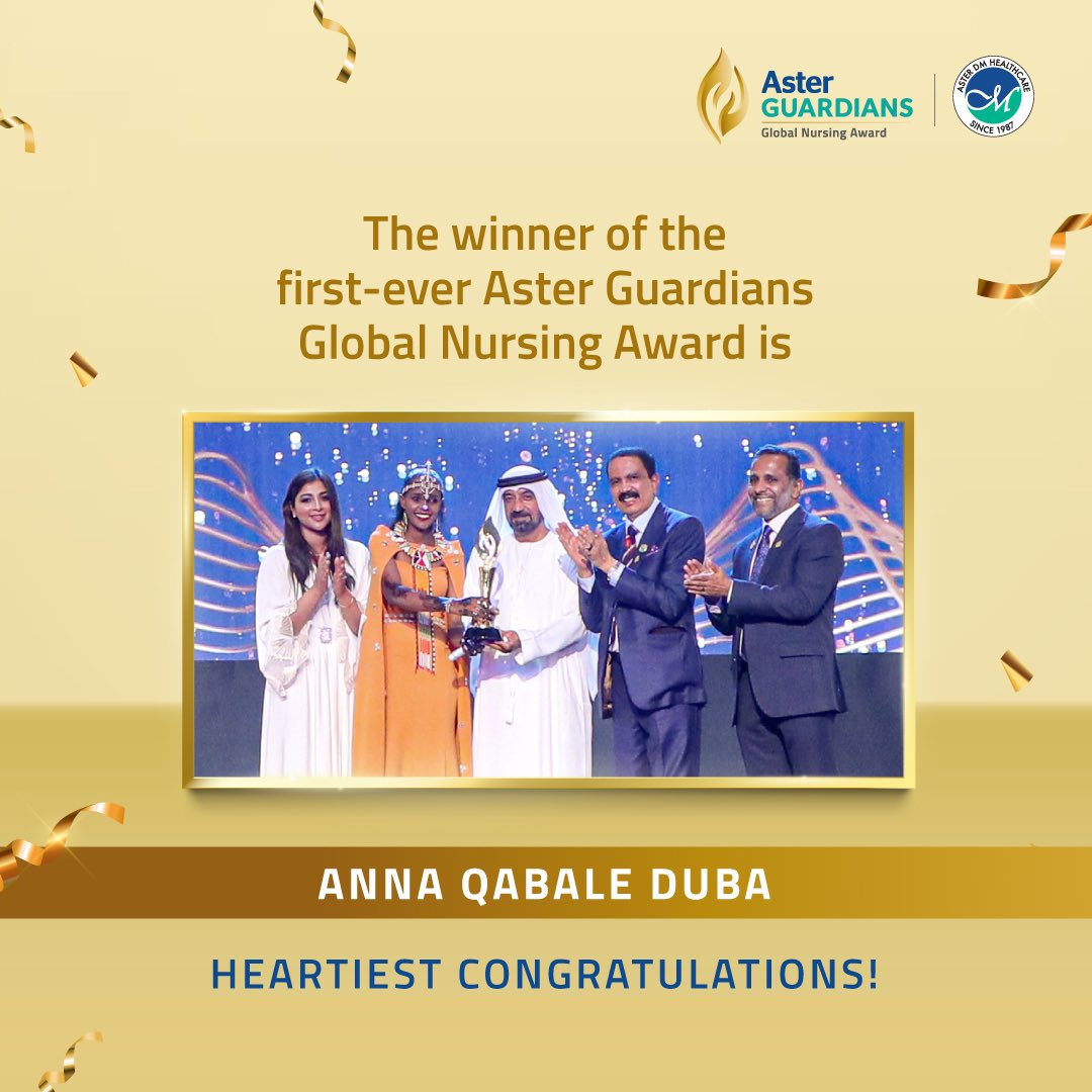 ZipporahIregi's tweet photo. Congratulations @QabaleD for winning the #AsterGuardians Global Nursing Award!🥳

Thank you for raising the standard and daring us, young #nurses, to dream and step up! 
We are right behind you, watch this space :) 

#IND2022 #AVoicetoLead #leadership #IAmaChallenger https://t.co/7auHl0jXoK