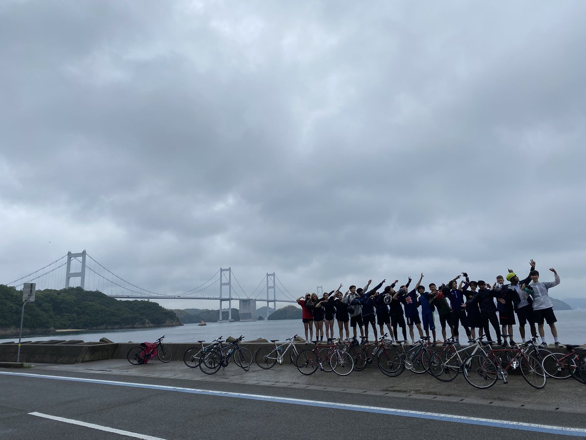 a_cardon's tweet photo. What a crew for Week Without Walls! 4 days cycling the Shimanami Kaido and the farthest a group has ever gone… 240kms (40+100+50+50)… super proud of these grade 10’s! #CAinspires 🇯🇵 https://t.co/uybPxJkaYQ