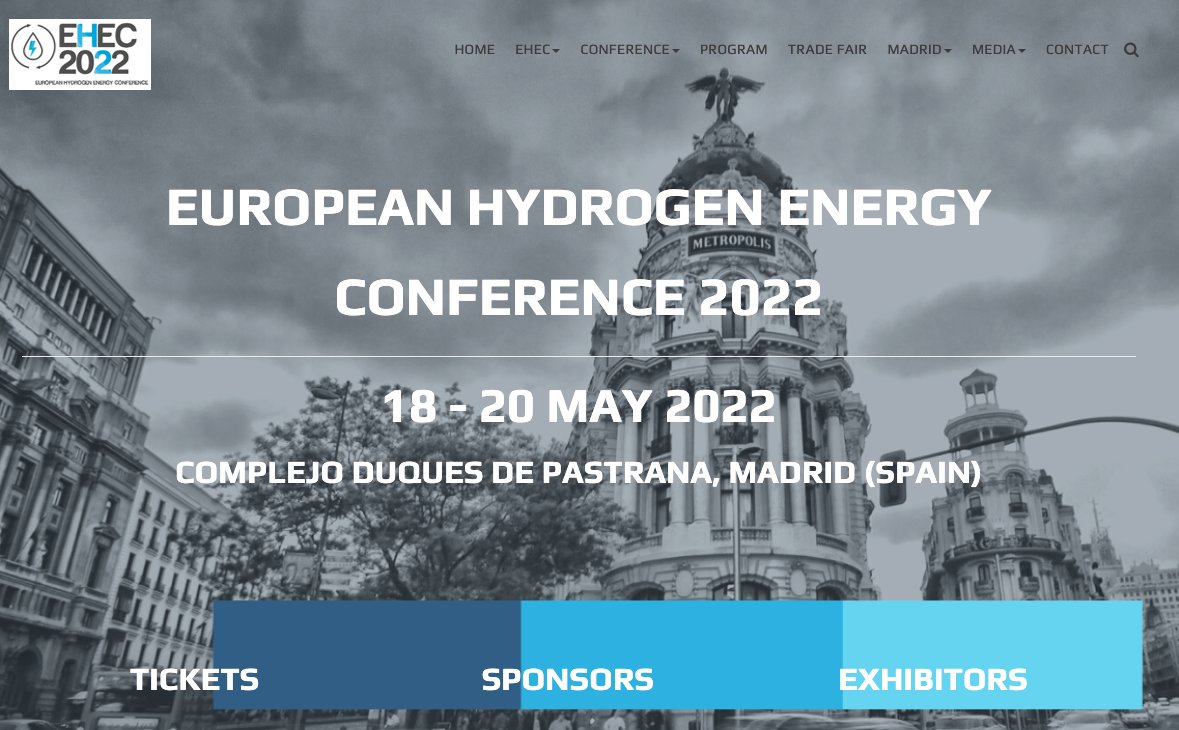 Ways2H's tweet photo. On May 19, 2022, our CEO will be speaking at the European Hydrogen Energy Conference (EHEC).

You won't want to miss it! He will be explaining how our waste-to-hydrogen systems transform the world’s #waste into #renewable #hydrogen for onsite #powergeneration &amp; #vehiclefueling. https://t.co/czchRozm09