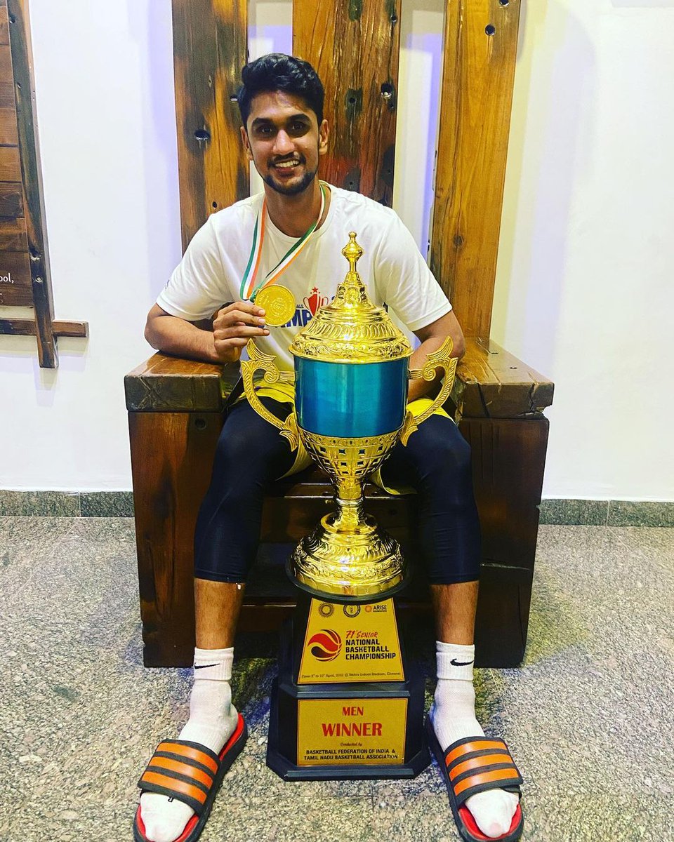 Every cloud has a ‘golden’ lining 💫 

Honoured!
Blessed!
Grateful!

.
..
...
....

71st Senior National Basketball Champions 🇮🇳💪🏻!

<a href="/Tnbahub/">TNBA</a>

#TN #TNBA #ballforlife #NBA