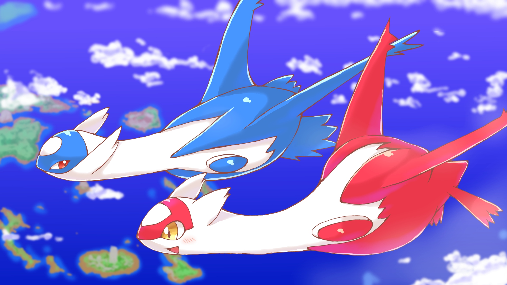 Uzivatel バロい Na Twitteru ポケモン練習にラティアスとラティオスを描いてみました どっちも可愛くて好き ポケモン Pokemon ラティアス ラティオス T Co Gfpxlbatyw Twitter