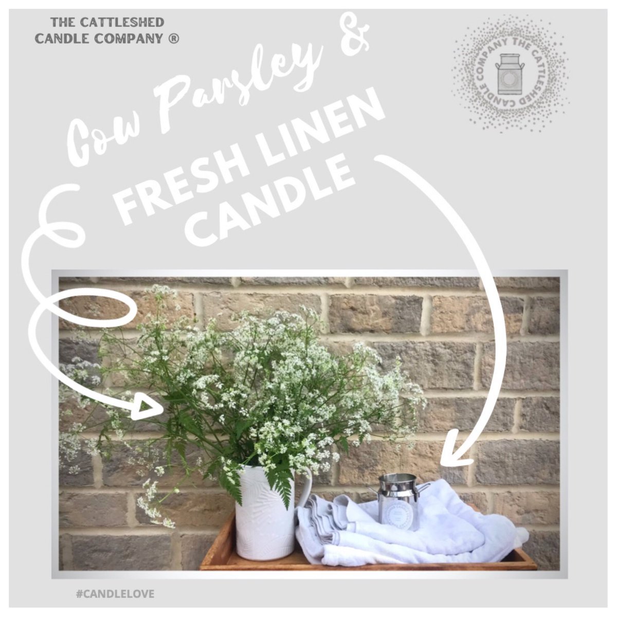 I don’t know about you, but Cow Parsley and Fresh Linen blowing on a line epitomises Spring! 
Our Spring Morning - Fresh Linen Unique Milk Churn Candle™️ brings the outside in

#candles #Springscent #artisancandle #madeinoxfordshire #springcandle #freshlinencandle #interiordesign