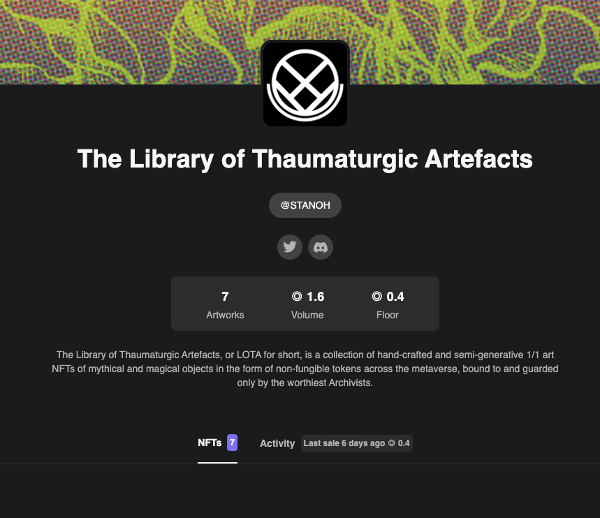 GM, Voyagers. Have you checked out the sleek new look over at <a href="/exchgART/">Exchange Art</a>? The Library approves 🚀 

#SolanaNFTs #NFTCommunity