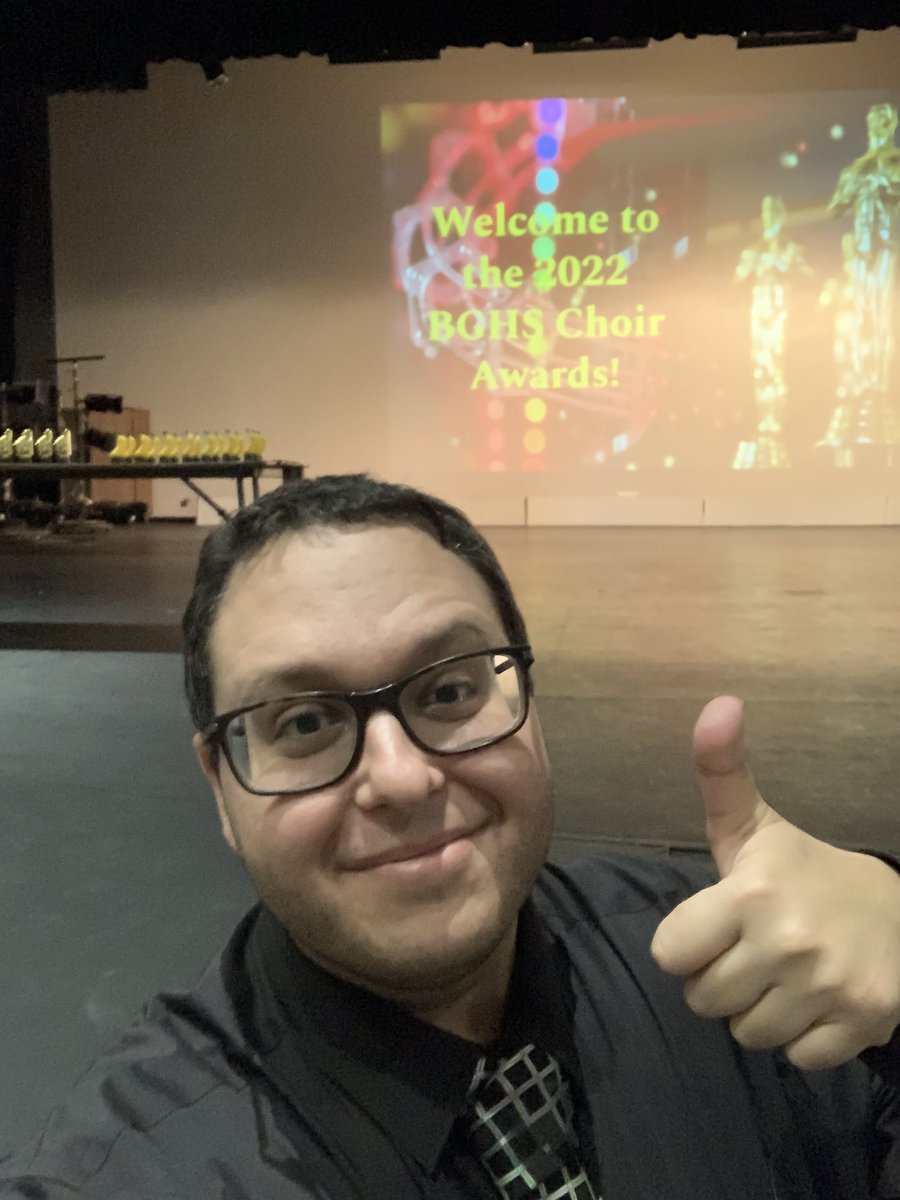 We had a wonderful awards ceremony last night and a great day celebrating the last day of school for our seniors! We also had the chance to welcome Mr. Arellano as our new Director of the BGHS choir family!!