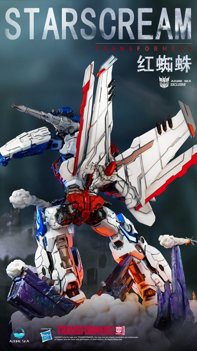 AzureseaStudio's tweet photo. A handsome, high intelligent, and popular character in Decepticon: Starscream.
Preorder will start soon.
#Transformers #变形金刚 #AzureSea #IDW #garagekit #figure #comic #3d #modelkit #robot #decepticons #霸天虎 https://t.co/gB9Z5vzzwi