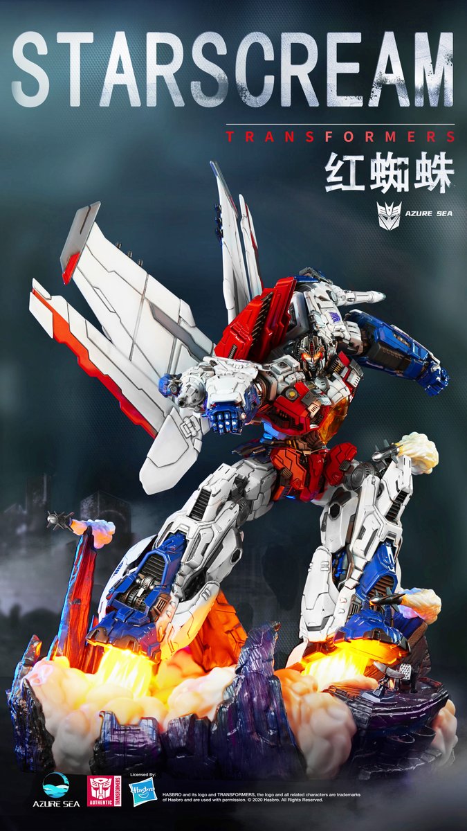 AzureseaStudio's tweet photo. A handsome, high intelligent, and popular character in Decepticon: Starscream.
Preorder will start soon.
#Transformers #变形金刚 #AzureSea #IDW #garagekit #figure #comic #3d #modelkit #robot #decepticons #霸天虎 https://t.co/gB9Z5vzzwi