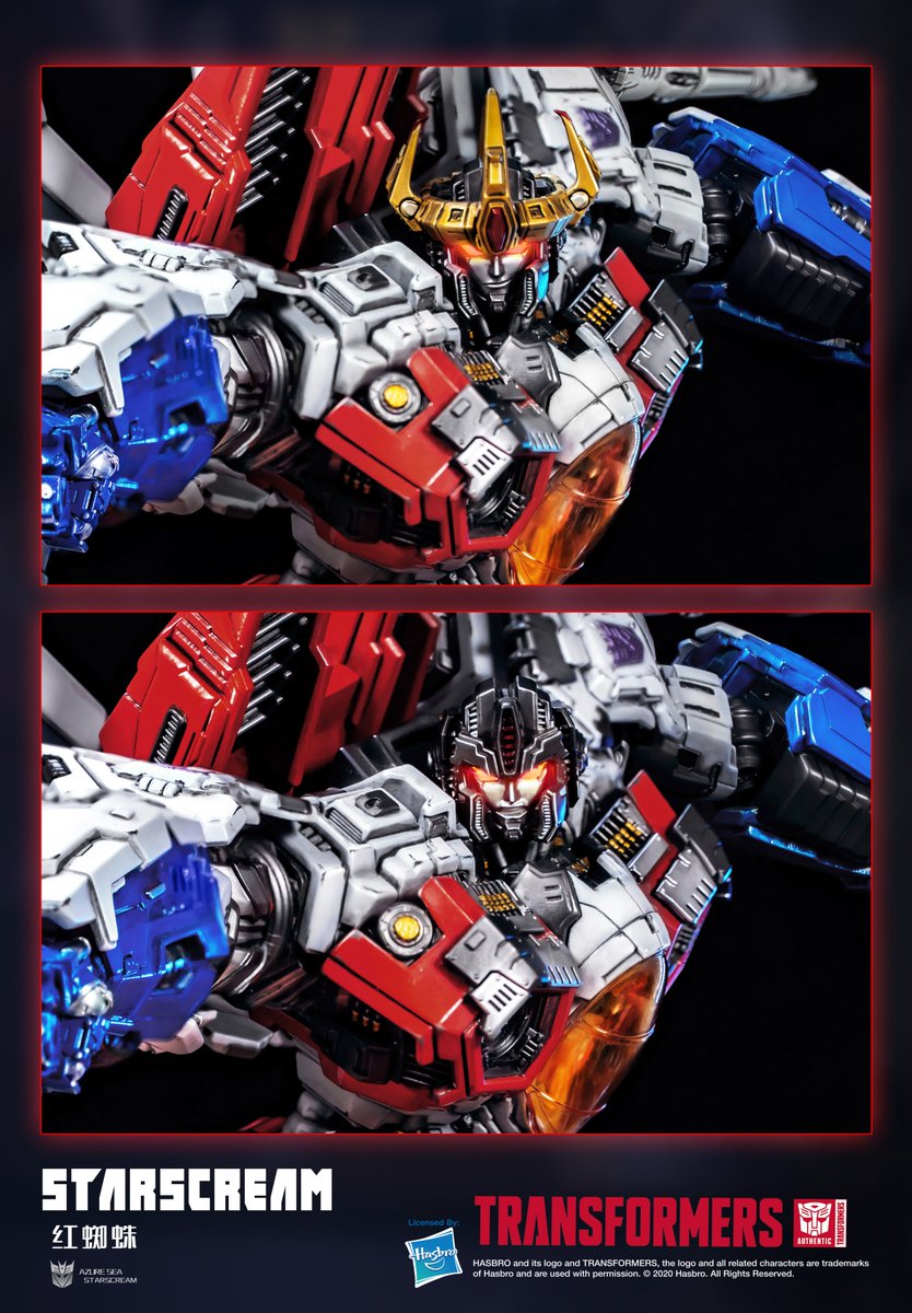 AzureseaStudio's tweet photo. A handsome, high intelligent, and popular character in Decepticon: Starscream.
Preorder will start soon.
#Transformers #变形金刚 #AzureSea #IDW #garagekit #figure #comic #3d #modelkit #robot #decepticons #霸天虎 https://t.co/gB9Z5vzzwi