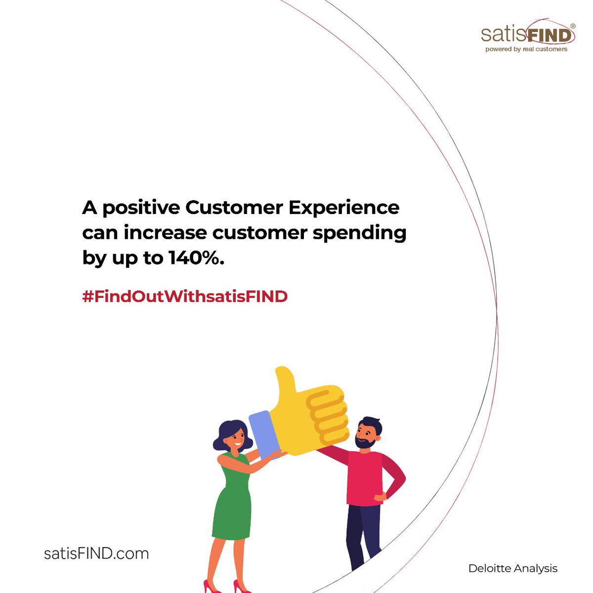 SatisFIND tweet media