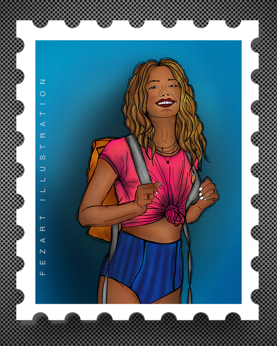 🕶️#7 | #NFTSPACESHIP 
🔺The 7th $NFT drop from fezart illustration
🖊️is now listed for 3 #tezos 
🌍in one day vacation painting from girl #outwear
▪️⭕️Feel free to leave a comment if you like it⭕️▪️
#tezos4tezos #Tez #NFTCommunity #NFTPainters #CleanNFT 
objkt.com/asset/KT1JjG5N…