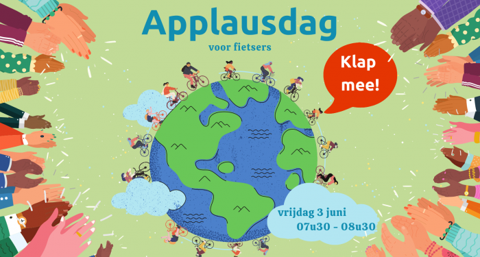 FietsLier's tweet photo. Op vrijdag 3 juni zullen we weer applaus geven voor fietsers in Lier en Koningshooikt. Geef je graag mee fietsapplaus op een fijne locatie? Laat het ons alvast zeker weten! - https://t.co/iC0RL6qlvb https://t.co/P0lu0mxGNX