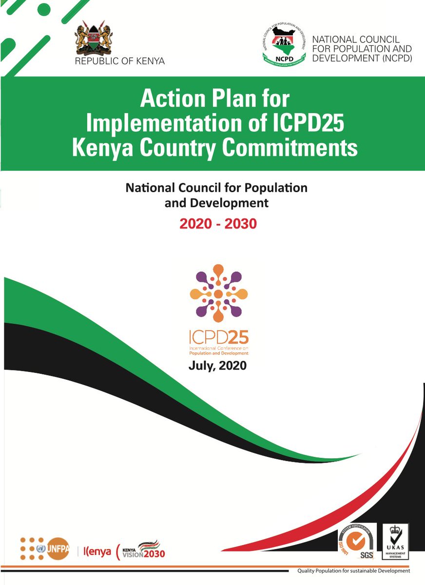 Icpd25YouthKE's tweet photo. Kenya presented 17 commitments that would guide the implementation of ICPD PoA in the country from 2020 to 2030.

This action plan highlights the specific actions that Kenya is undertaking to meet the objectives of the 17 country commitments.

#ICPD25 #TheMarchContinues https://t.co/8bCZd2bKvB