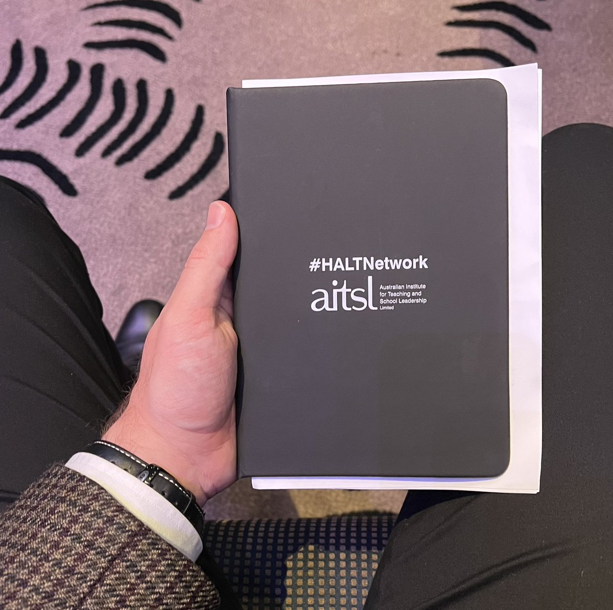 R_BS_N's tweet photo. Had a great day at the AITSL HALT Summit connecting with old colleagues and peers from across Australia. Plenary of questions, ideas, and food for thought.
#HALTNetwork https://t.co/xo2NYcrTrn