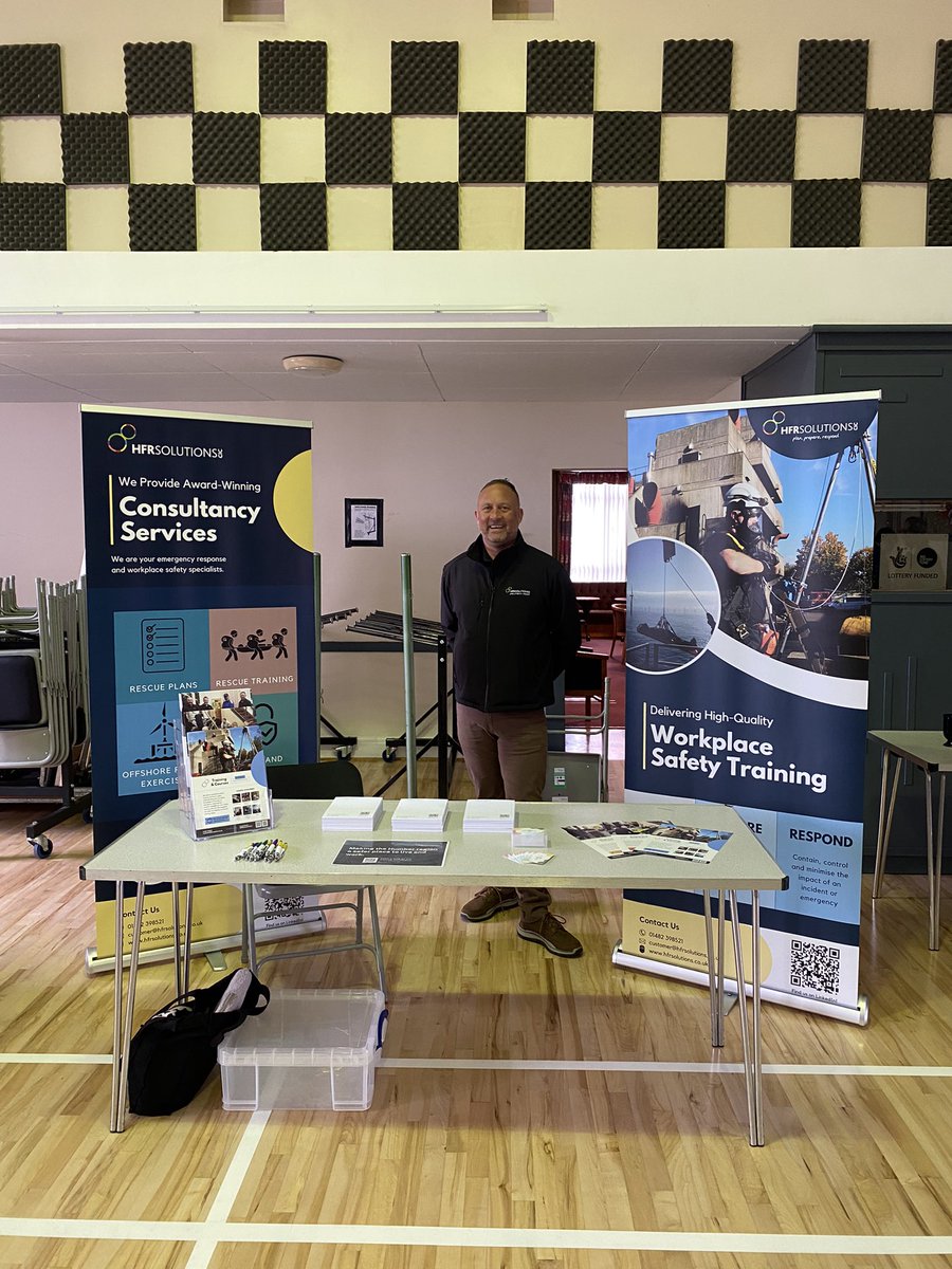 HFRSolutionsCIC's tweet photo. We’re in Holme on Spalding Moor at the Keeping Safe Conference.
We’ll be running a work at height workshop this afternoon and you can find us at our stall throughout the day.
#PlanPrepareRespond #CommunityReturn #WorkingAtHeight https://t.co/rby0GHvTYZ