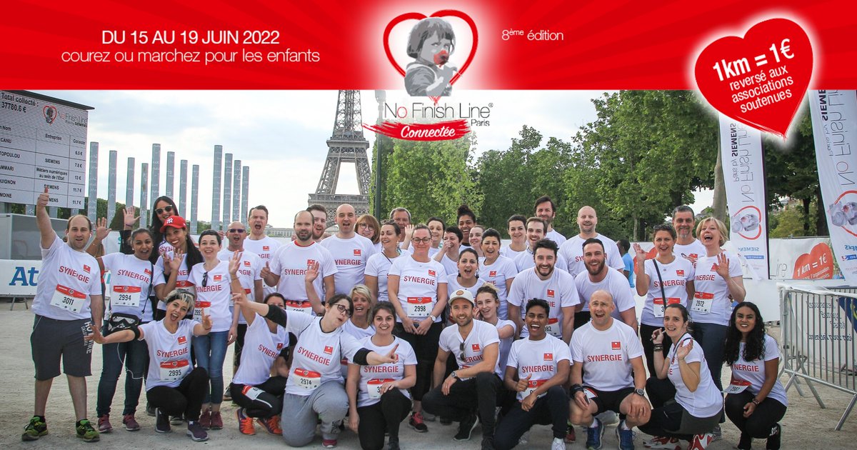 Il ne reste plus qu'un mois avant de nous réunir autour d'une cause qui nous préoccupe tous et toutes, les enfants ❤

Marchez ou courez pour la bonne cause en participant à la No Finish Line Paris 👉  urlz.fr/i1W2 

#nofinishline #nofinishlineparis #solidarité