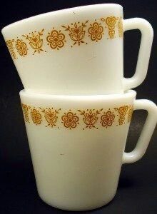 The official coffee cup of “I’m a 50-year-old woman drinking coffee in the 70s.”