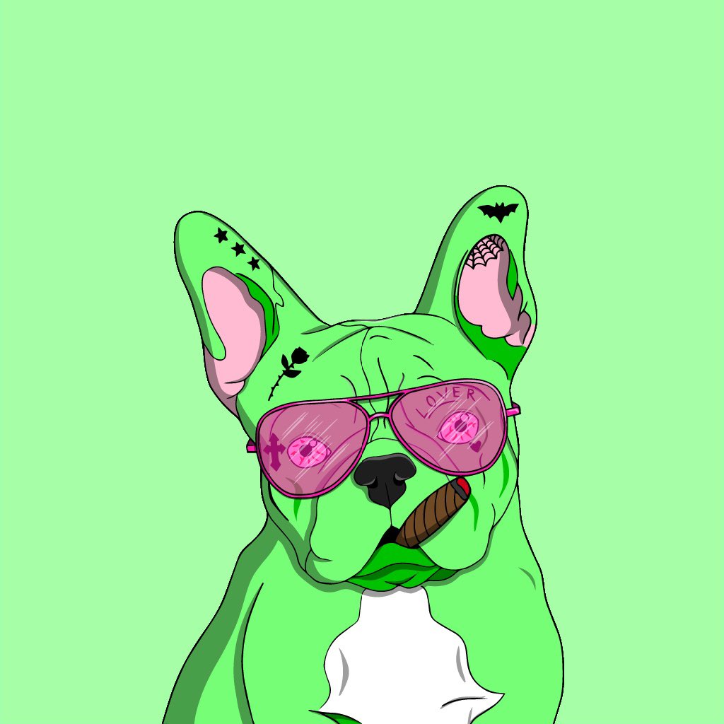 luisferrin_'s tweet photo. Nuevo dueño de este BAD ASS FRENCHIE
@EmergiingNft @TheBinanceNFT @pachispace https://t.co/v7IsDJ66ji