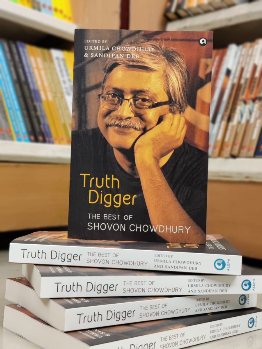 AlephBookCo's tweet photo. The author of the critically acclaimed dystopian novels The Competent Authority and Death with Bengali
Characteristics, Shovon Chowdhury was a writer with a razor-sharp wit whose work blended the bizarre
with the profound.
#TruthDigger should be on your weekend reading list! https://t.co/fXNdMMef7X
