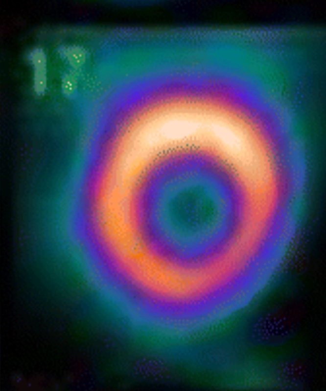 CDlbcl's tweet photo. @ThomasVerrier Has anyone else noticed how much that black hole looks like a cardiac spect scan? https://t.co/4ow1aVAmUd