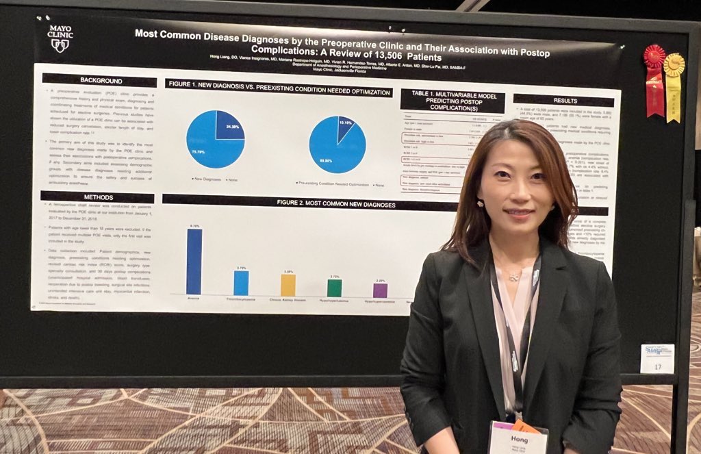 Sher-Lu Pai, MD, FASA, SAMBA-F (@sher_pai) on Twitter photo Yes, this #samba2022 abstract got not 1, but 2 ribbons next to it!!! <a href="/HongLiangAnesth/">Hong Liang</a> <a href="/mayojaxanes/">MCF Anesthesiology Residency</a> <a href="/mayojaxanes/">MCF Anesthesiology Residency</a> Yes, this #samba2022 abstract got not 1, but 2 ribbons next to it!!! <a href="/HongLiangAnesth/">Hong Liang</a> <a href="/mayojaxanes/">MCF Anesthesiology Residency</a> <a href="/mayojaxanes/">MCF Anesthesiology Residency</a>