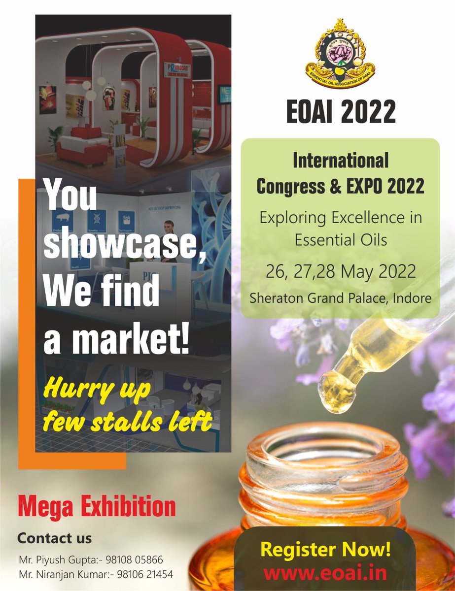 eoai_in's tweet photo. Showcase your products by booking a stall at the International Congress and Expo 2022 organised by EOAI. Hurry up, only a few stalls left!! Grab yours at https://t.co/EhTylITSao https://t.co/aHceriOQ4b