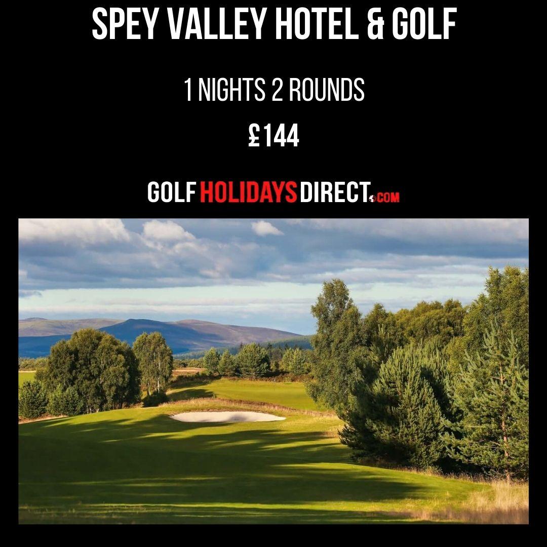 golfholidays_'s tweet photo. SCOTLAND GOLF HOLIDAY🏴☀️☂️🏌️
B&B 1 Nights with 2 Rounds now from £144 per person⛳️⛳️
Set within a stunning part of the Scottish Highlands.
Challenging course particularly at 7,118 yards from the medal tees.
https://t.co/jhDHBxFQaE
#golf #holiday #scotla https://t.co/XWc8wGeY1O