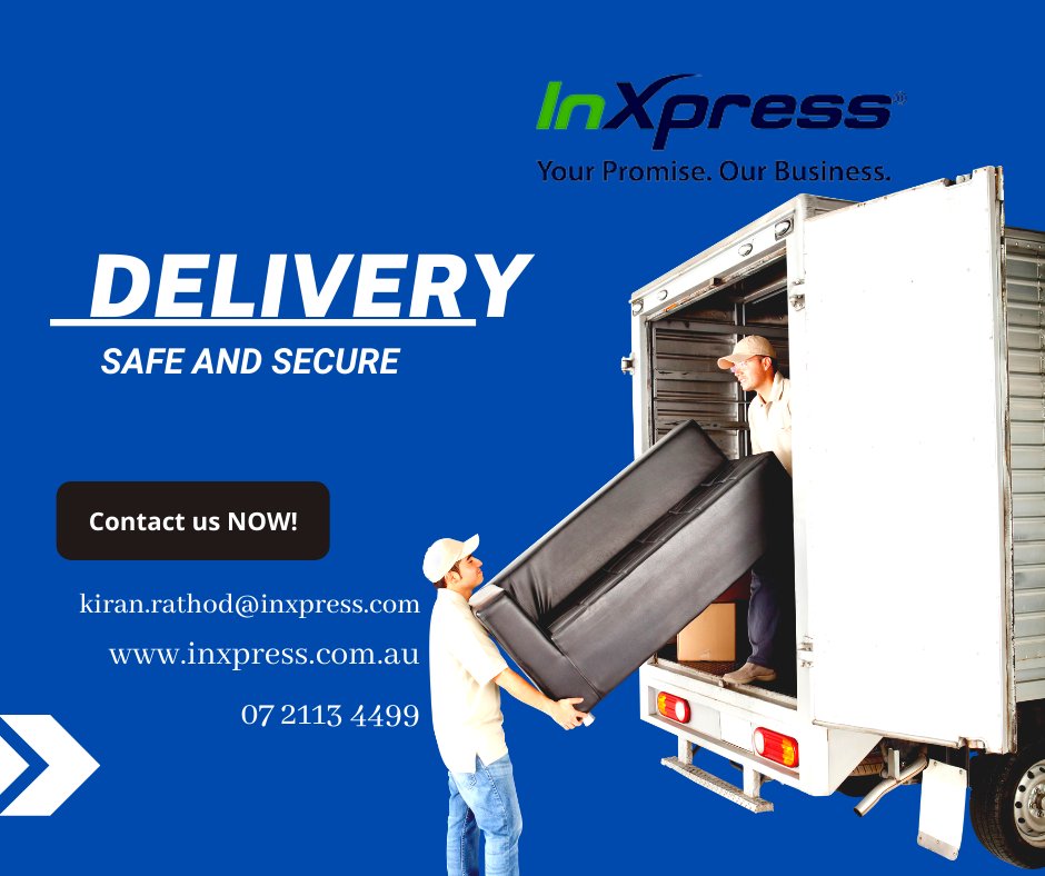 InxpressRedbank's tweet photo. Safe and secure
-Deliveries are acknowledged and signed for.- InXpress

Request a quote to experience our award-winning service for yourself. 
07 2113 4499
kiran.rathod@inxpress.com 
https://t.co/tJ42T6bHR4 
#shipping #courier #freight #airfreight #roadexpress #express #australia https://t.co/uIequUe5PD
